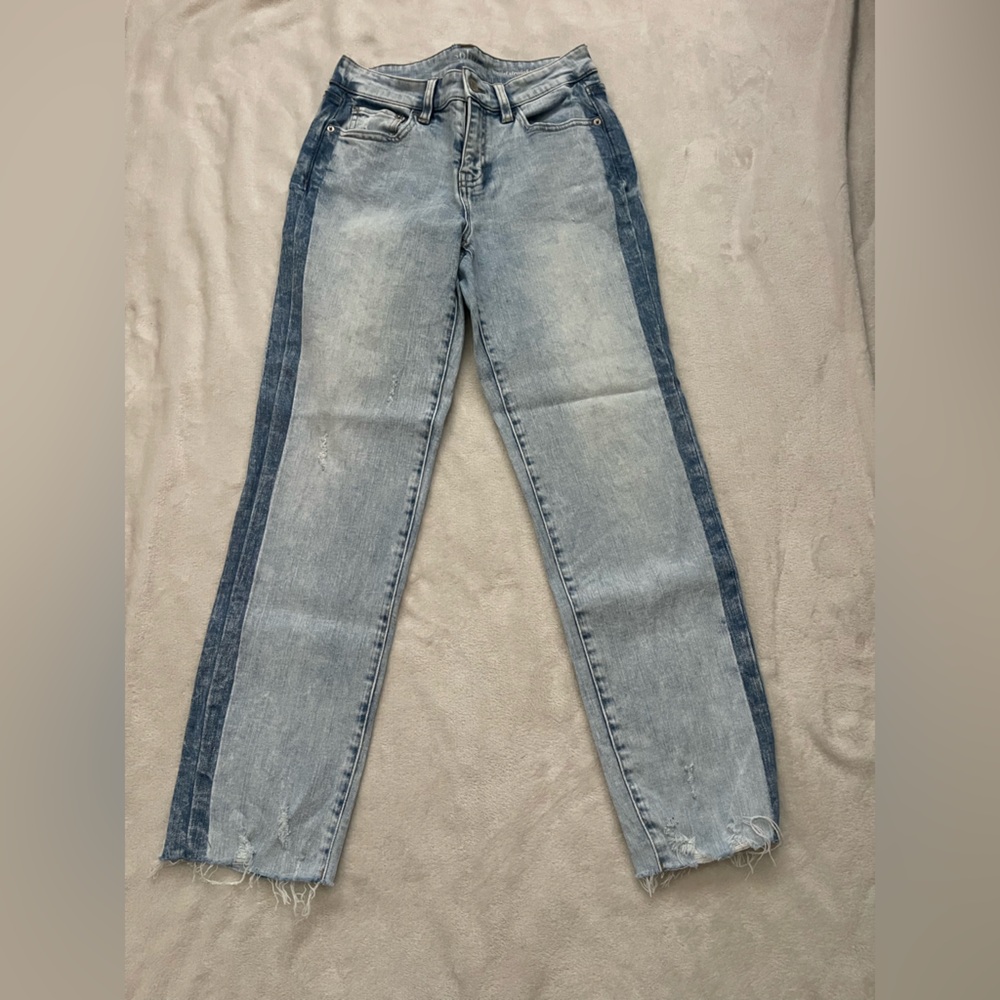 Women's Two-Tone Jeans